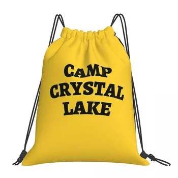 Camp Crystal Lake 58 рюкзаков Многофункциональные портативные сумки на шнурке с завязками, сумка для обуви с завязками, сумка для книг для мужчин и женщин