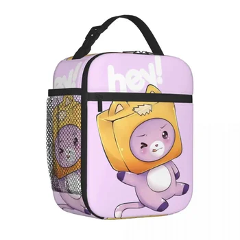 Lankybox Australia Изолированная сумка для ланча, портативный контейнер для ланча, термосумка-тоут, ланч-бокс для девочки и мальчика для пикника