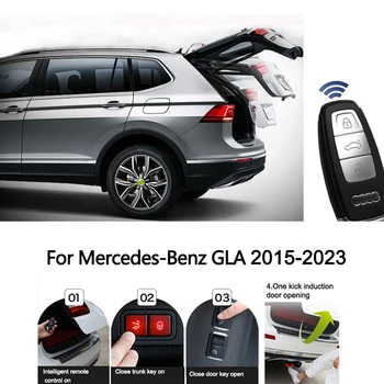 Беспроводной Багажник Для Mercedes-Benz GLA 2015-2023 Задняя Коробка Автомобиля Электрическая Задняя Дверь Умный Подъем Задней Двери Датчик удара Ногой